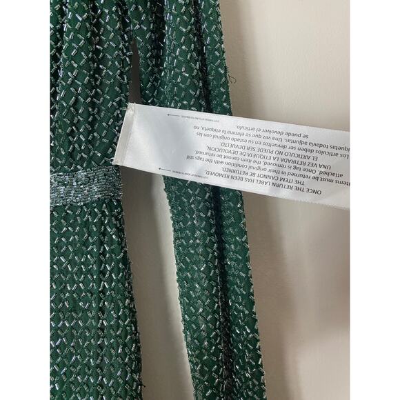 NWT MAC DUGGAL DRESS GOWN 6 GREEN MOTHER OF THE BRIDE EVENING HOLIDAYS FORMAL - Picture 6 of 16